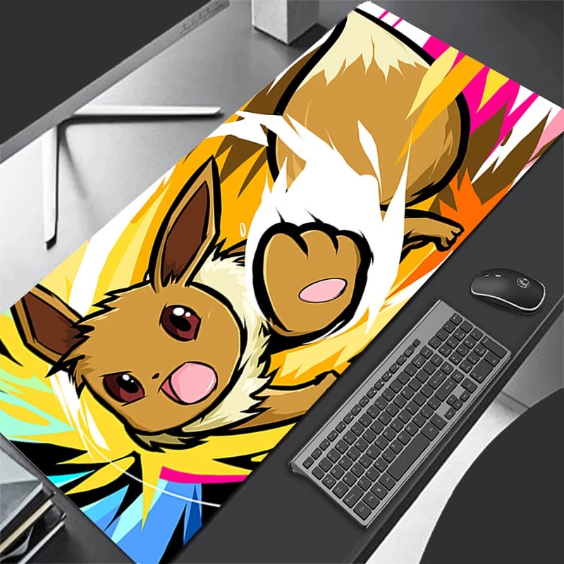 Arcade No - P-Pokemon Eevee Anime Gaming Mouse Pad,