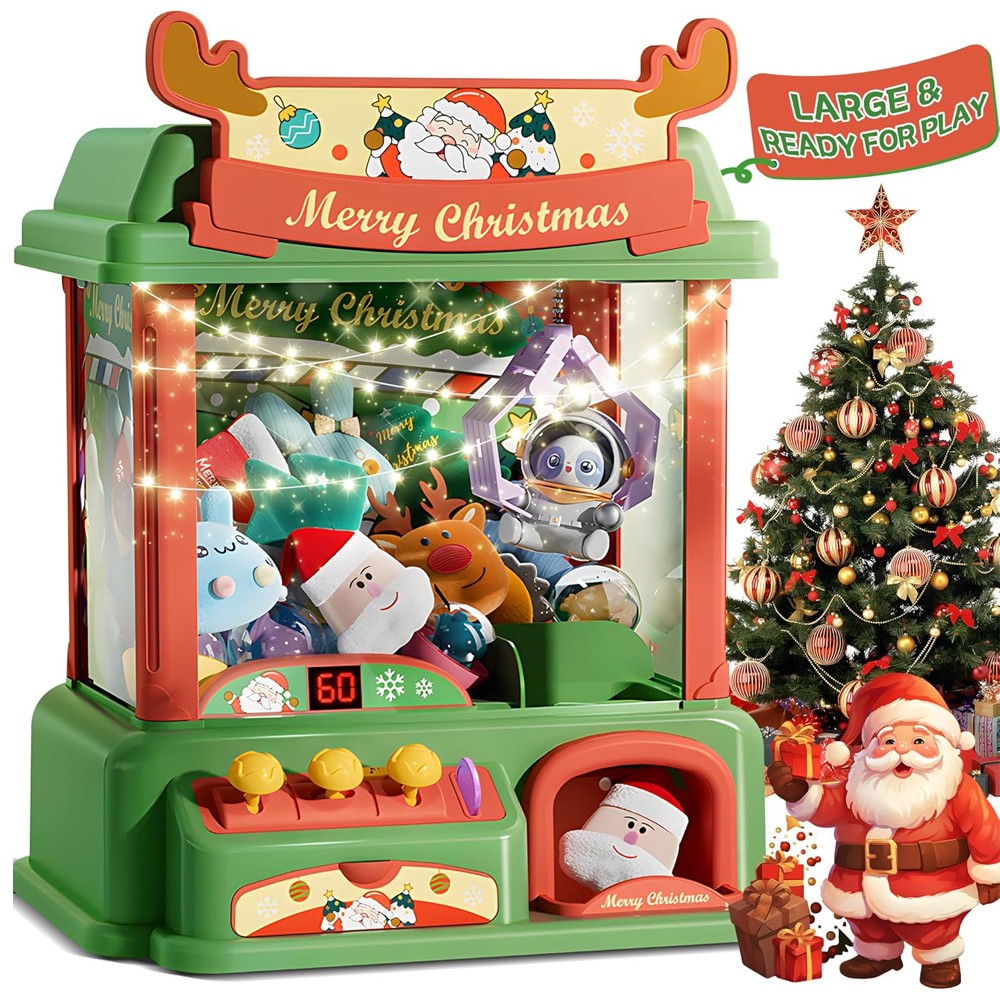 Christmas Claw Machine For Kid - Vending Arcade Games 评论和价格