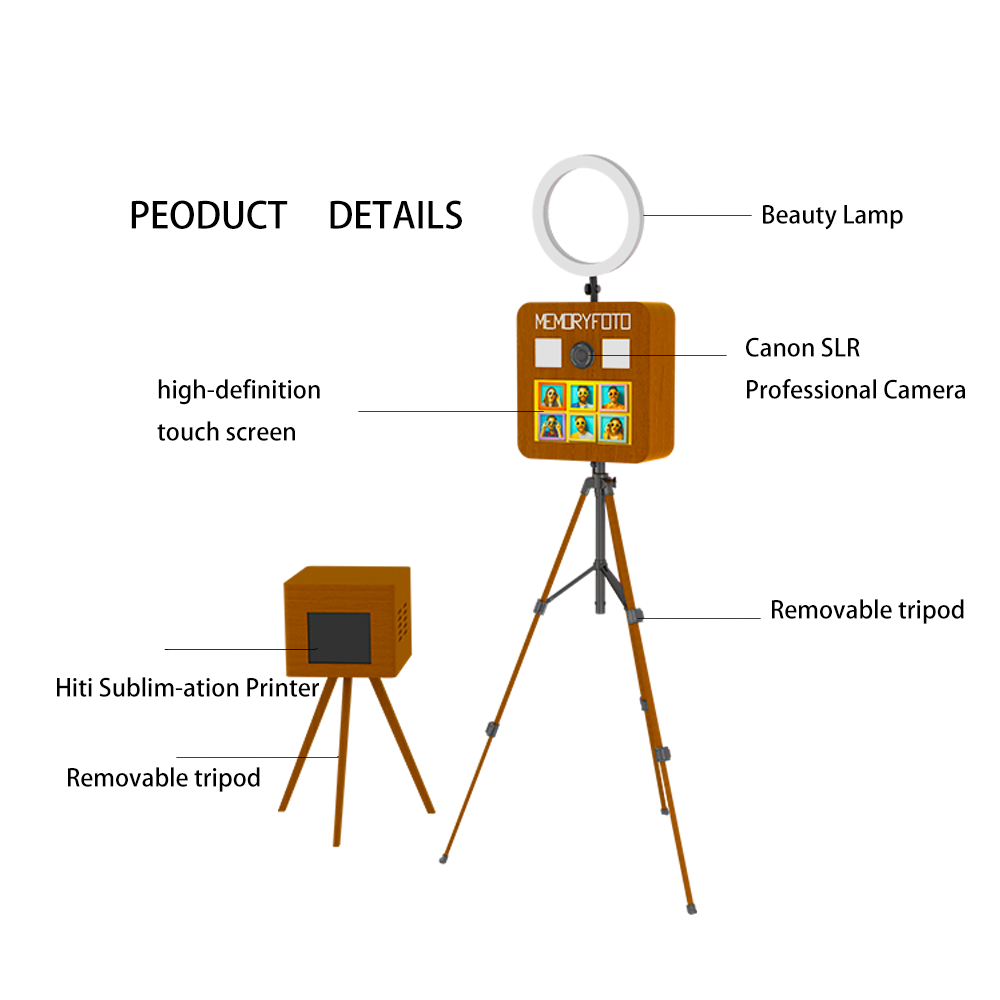 CustomizeRetro Photobooth Real - Photo Booth Machine 评论和价格
