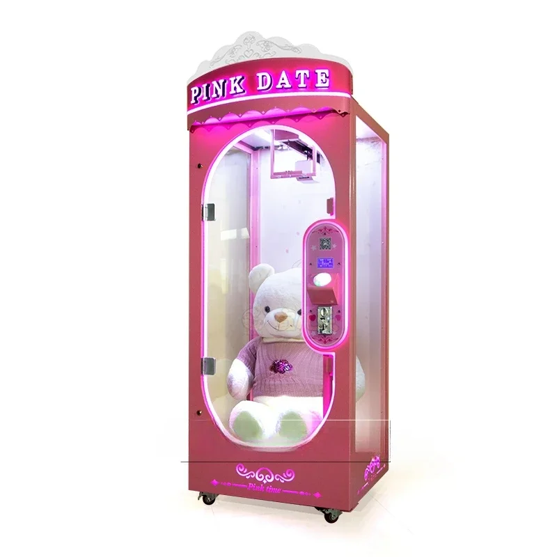 A- Pink Date Scissors Cut Priz - Arcade Prize Vending Machine 评论和价格