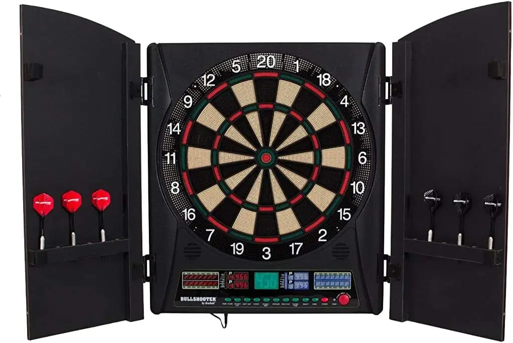 BestsellerMarauder 5.0 Electro - Electronic Dartboard Cabinet 评论和价格