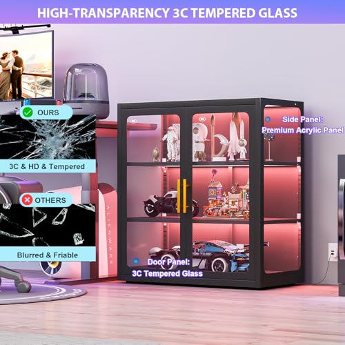 Display Cabinet with Glass Doo - Glass Cabinet Display 评论和价格
