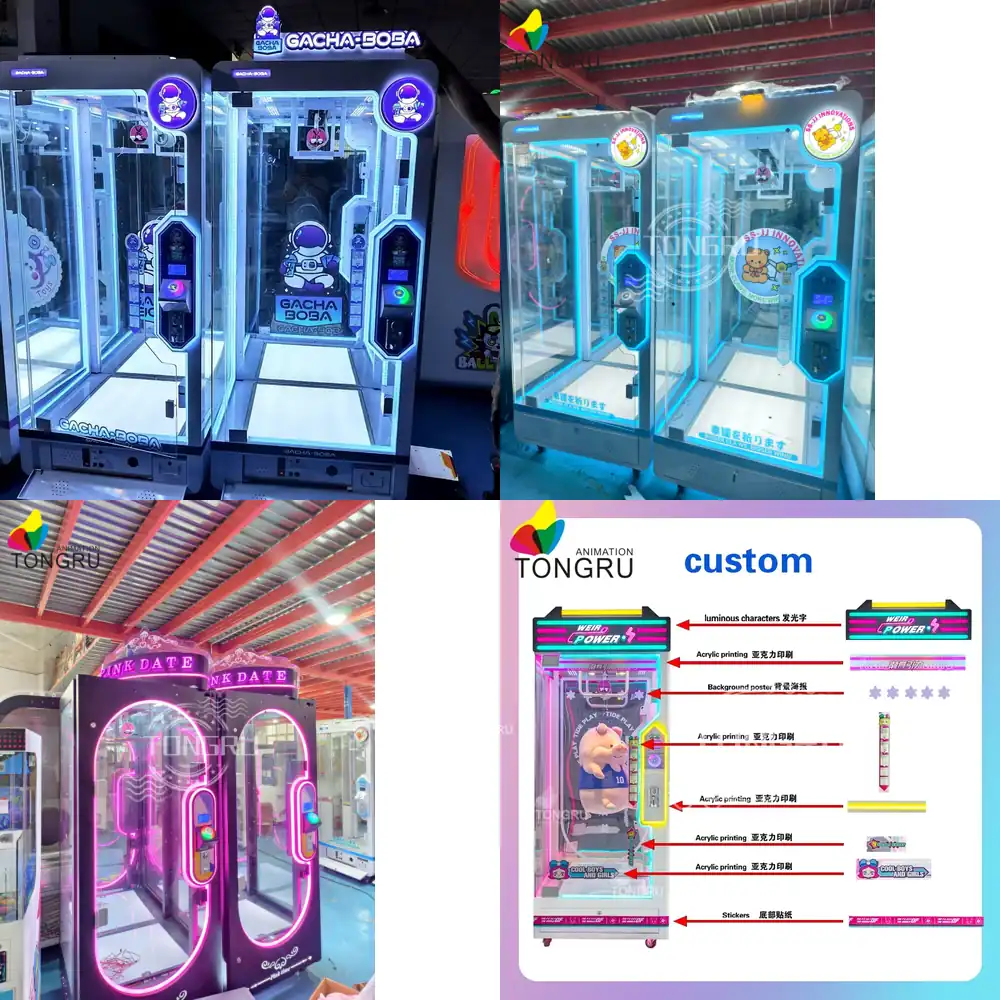 Big Toy Crane Cut the Rope Sci - Arcade Prize Vending Machine 评论和价格