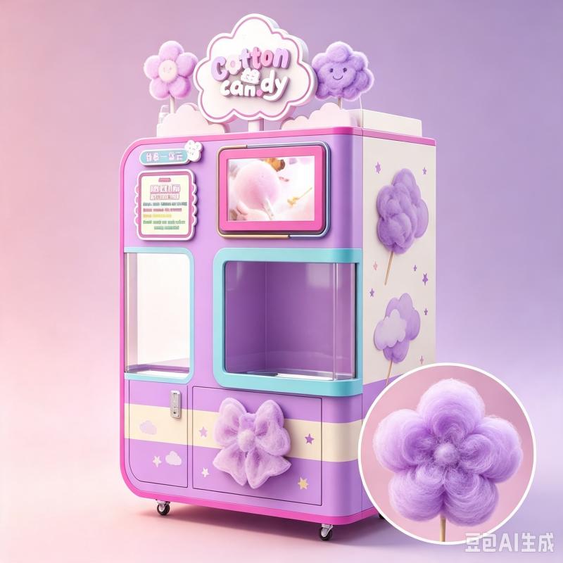 Cotton Candy Vending Machine A - Candy Floss Machine 评论和价格