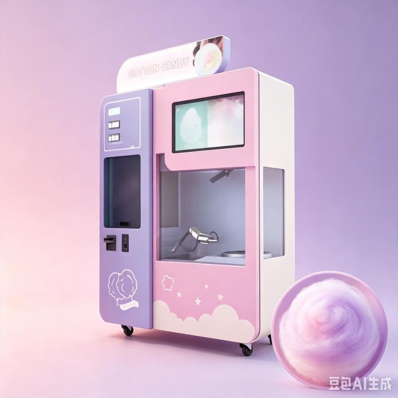 Smart Cotton Candy Vending Mac - Candy Floss Machine 评论和价格