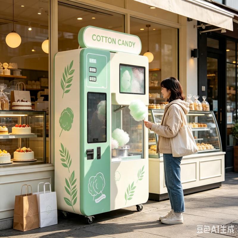 Smart Cotton Candy Vending Mac - Candy Floss Machine 评论和价格