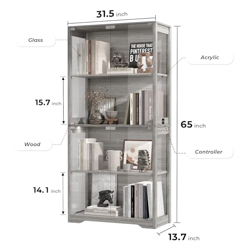 Display Cabinet with Glass Doo - Glass Cabinet Display 评论和价格