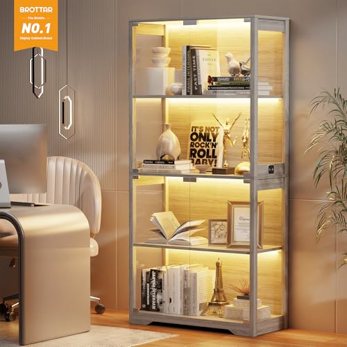 Display Cabinet with Glass Doo - Glass Cabinet Display 评论和价格