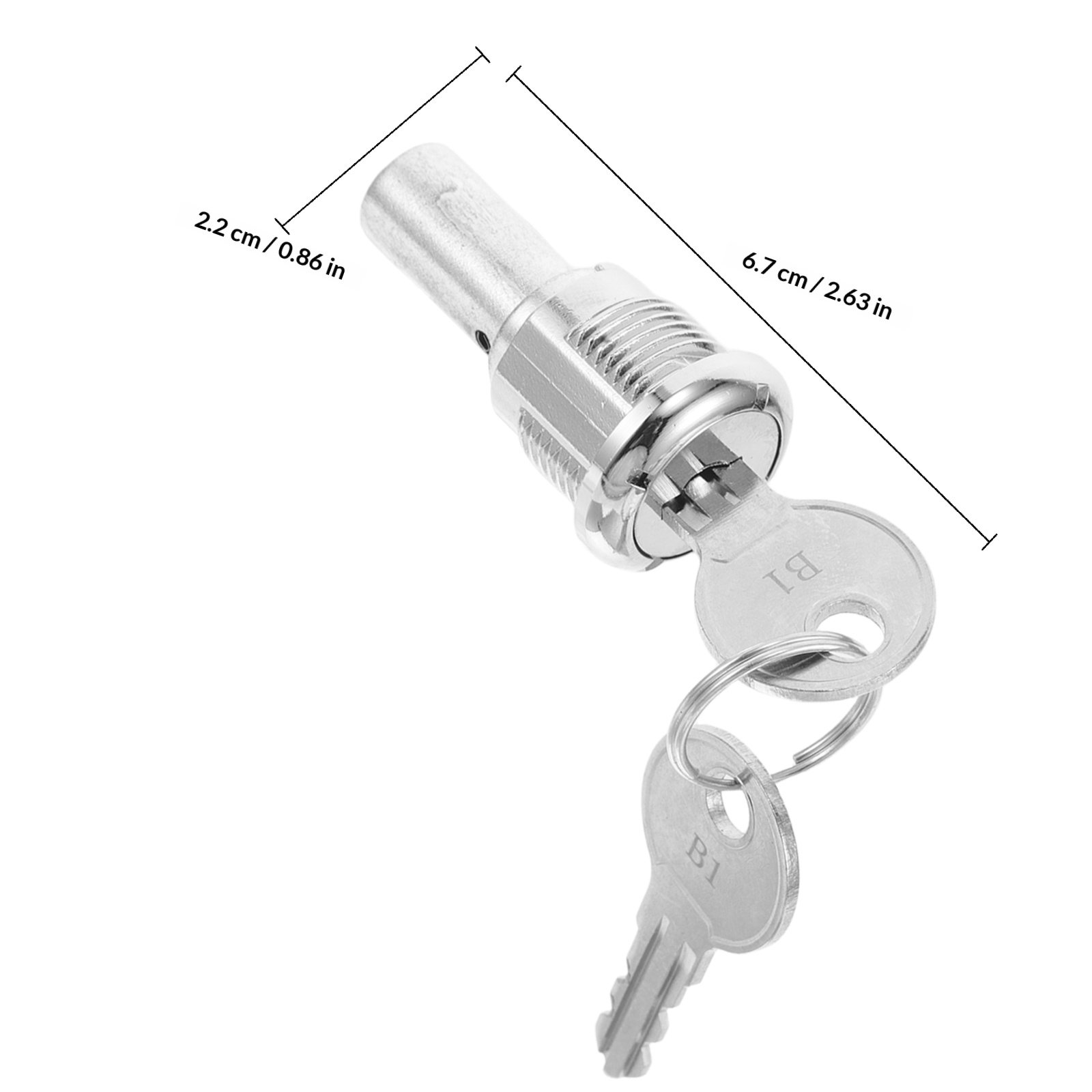 1 Set Of Vending Machine Lock  - Bubble Gum Machine 评论和价格