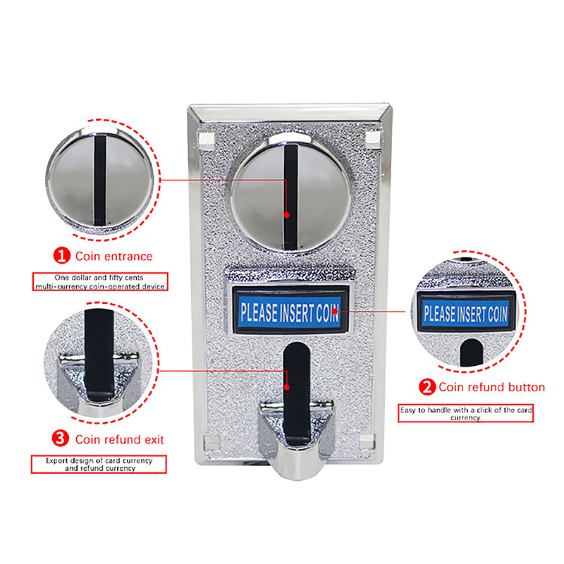 616 Electronic Multi Coin Acce - Arcade Game Vending Machine 评论和价格