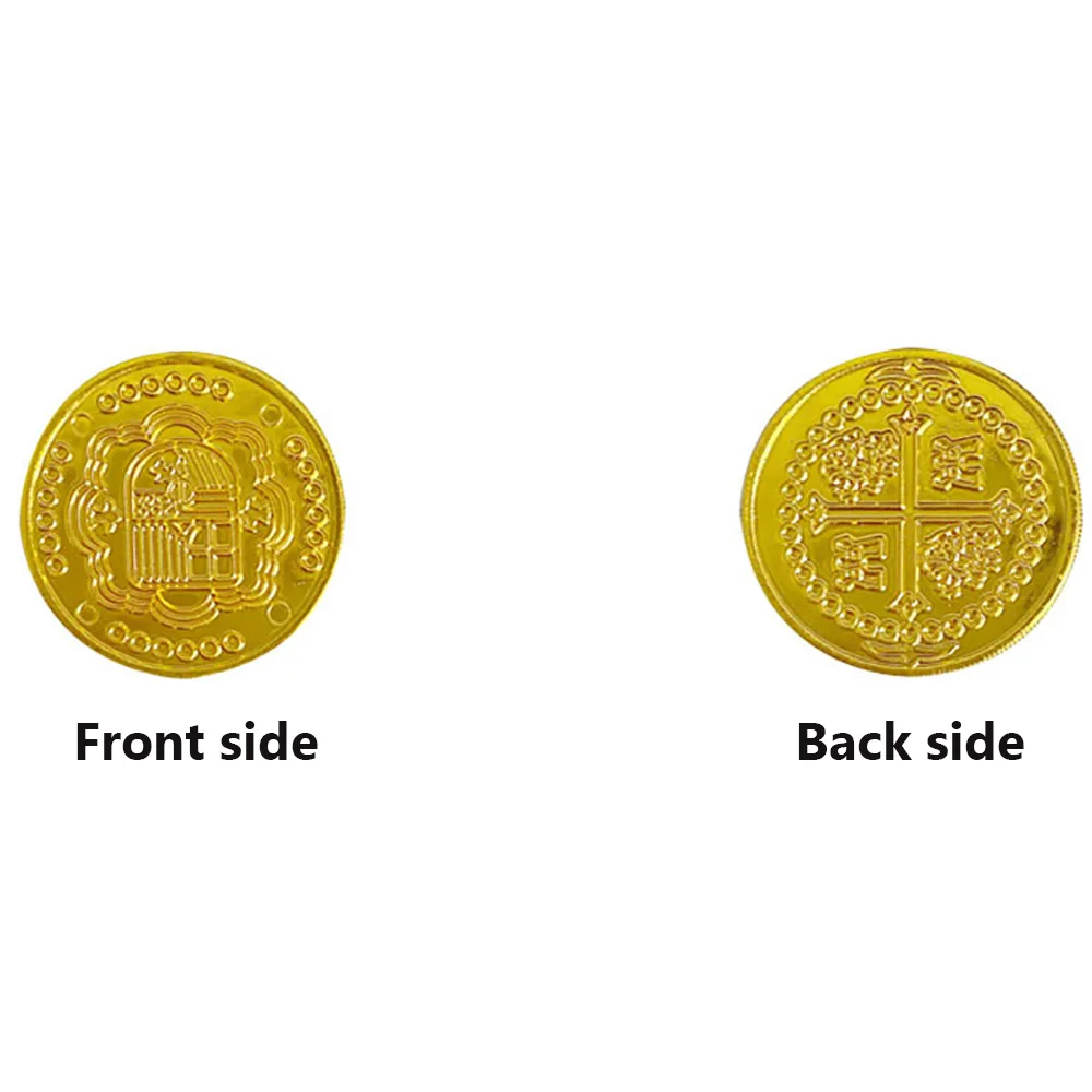 100/200PCS Plastic Pirate Gold - Arcade Game Coin 评论和价格