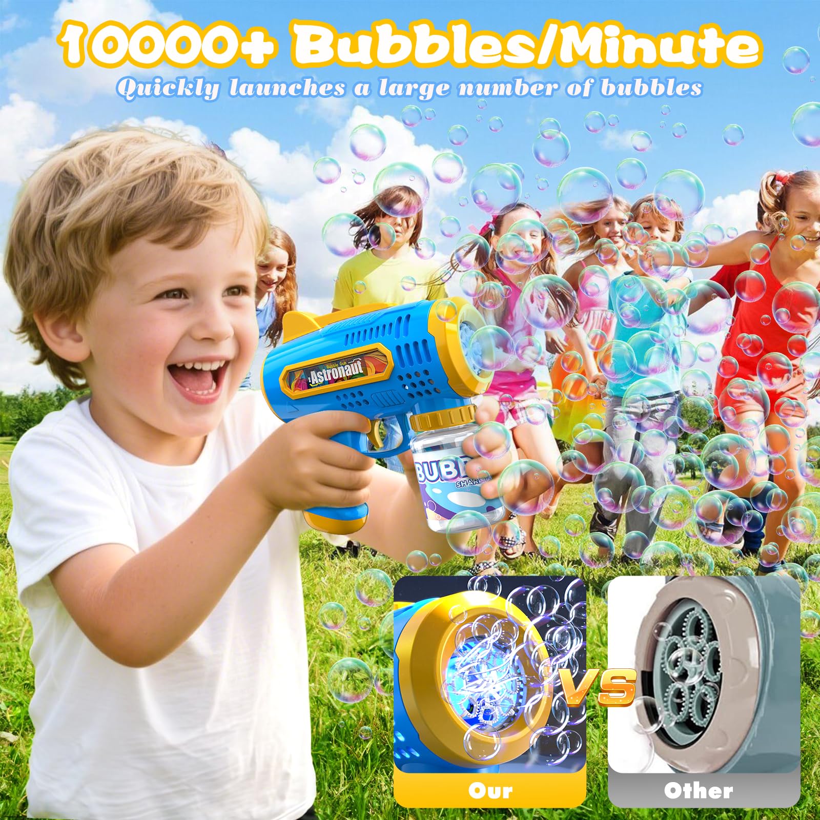 Bubble Gun, Automatic Bubble M - Bubble Gum Machine 评论和价格