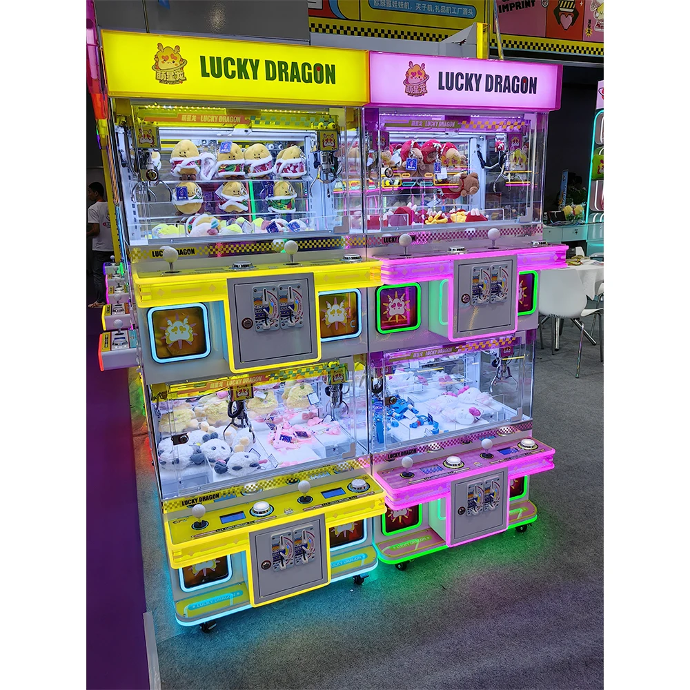 #New Colorful Claw Machine Luc - Arcade Toy Claw Vending Machine 评论和价格