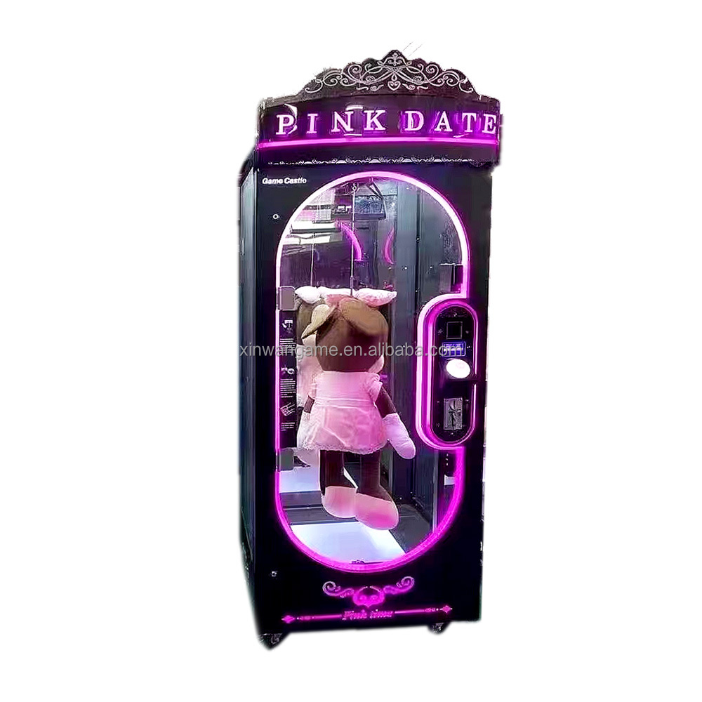 Pink Date Gift Pluche Plush Ki - Arcade Toy Claw Vending Machine 评论和价格