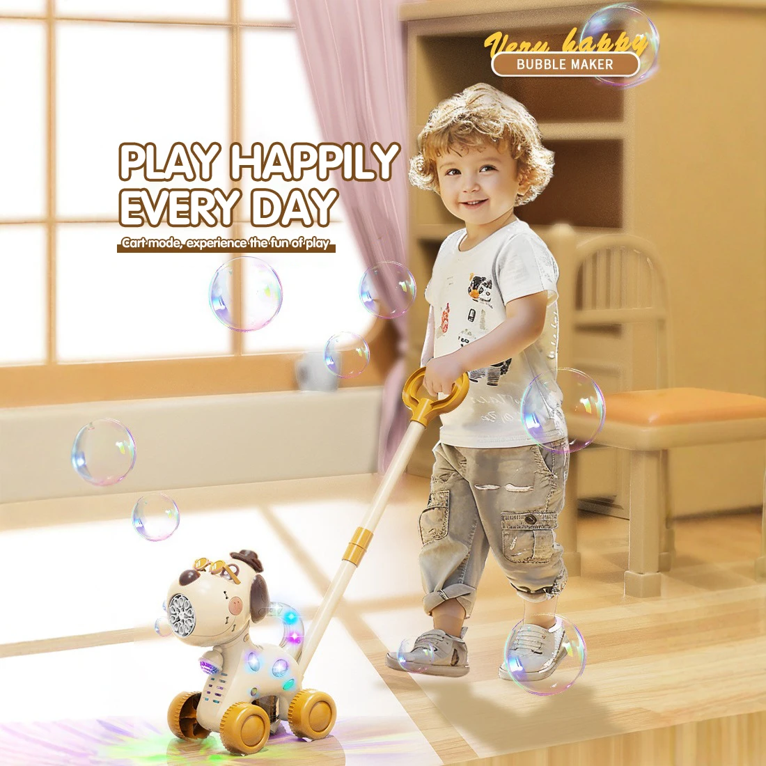Dog Bubble Walker Toys Outdoor - Bubble Gum Machine 评论和价格