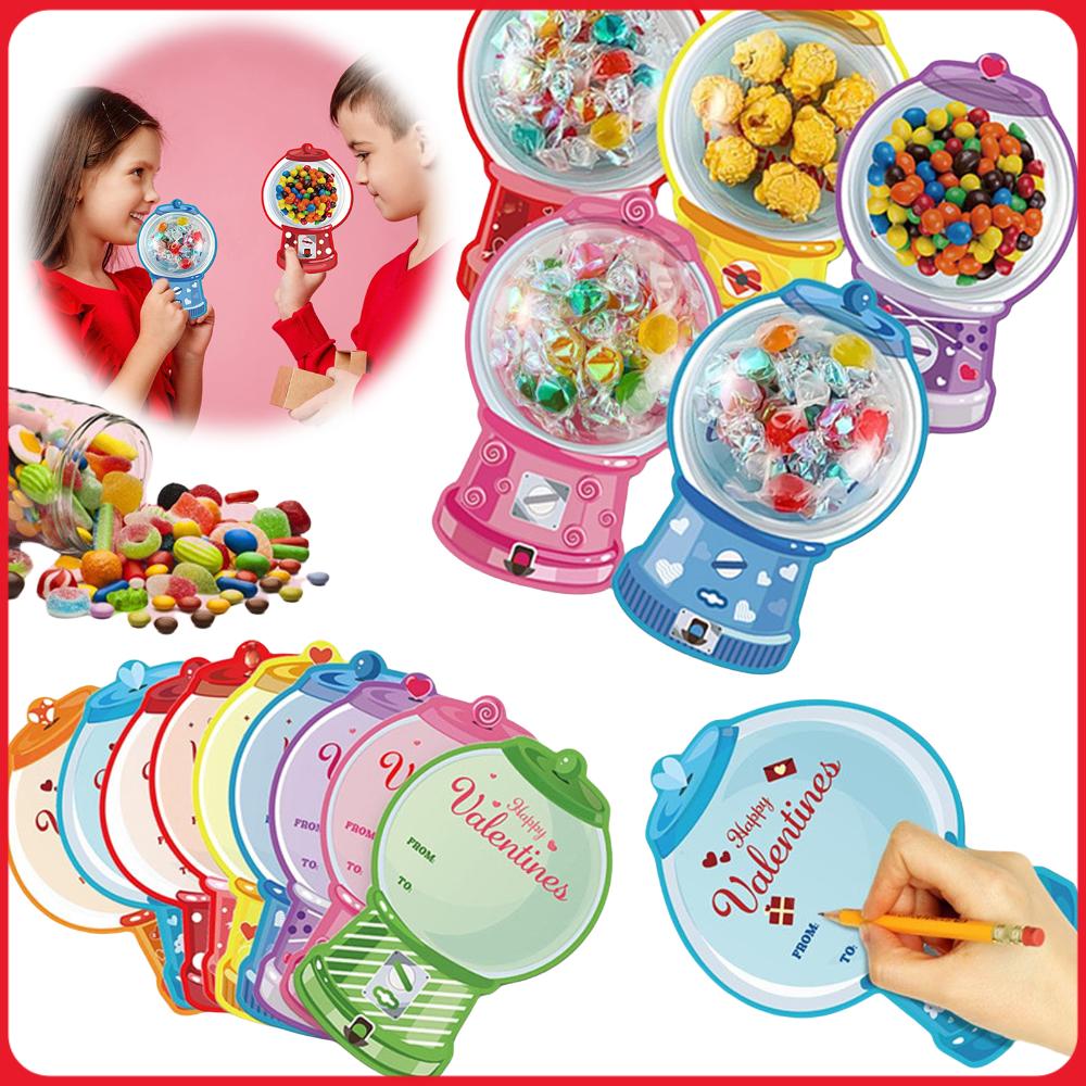18/36 Pack Valentine Candy Hol - Bubble Gum Machine 评论和价格