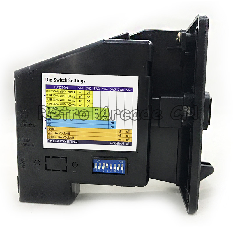 CL LED Logo Multi Coin Accepto - Vending Arcade Games 评论和价格