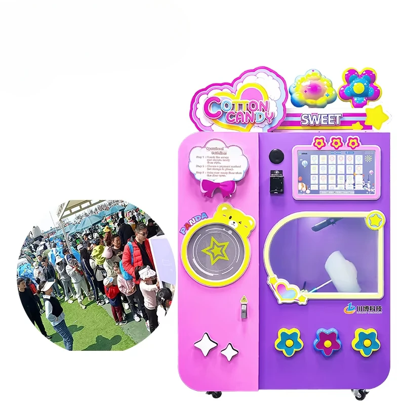Customized Cotton Candy Vendin - Candy Floss Machine 评论和价格