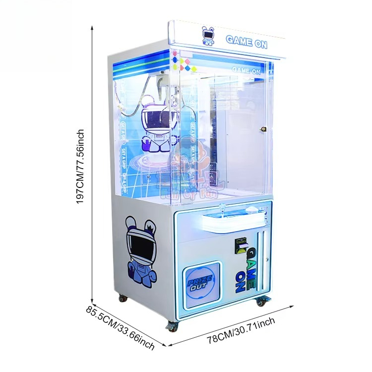 Coin Operated Claw Crane Machi - Arcade Prize Vending Machine 评论和价格